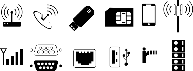 Telecommunication icons preview